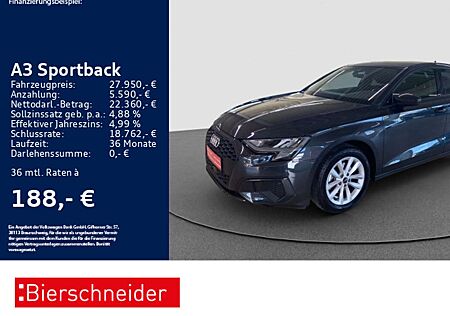 Audi A3 30 TFSI AHK NAVI PDC SHZ VC