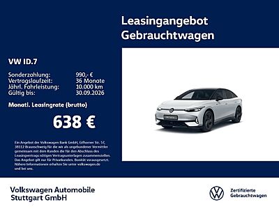 Volkswagen ID.7 GTX Kamera Navi AHK LED ACC SHZ