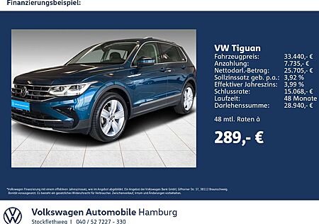 VW Tiguan Volkswagen 2.0 TDI DSG AHK HeadUp IQ.Light Navi ACC
