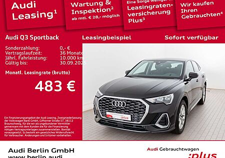 Audi Q3 S line 35 TFSI S tr. AHK PDC RFK