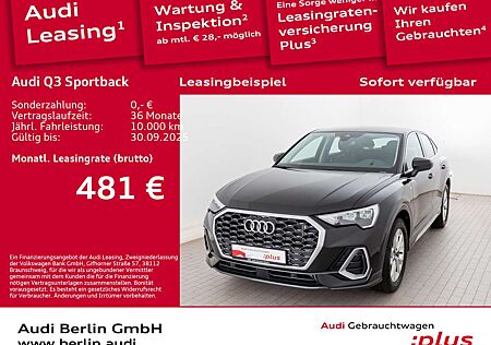 Audi Q3 S line 35 TFSI S tr. AHK PDC RFK