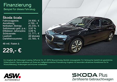 Skoda Scala Selection 1,0 TSI DSG LED Navi ACC RFK AHK