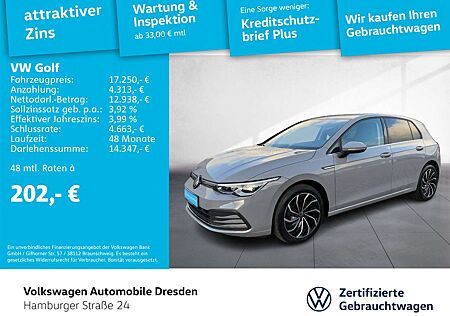 VW Golf Volkswagen VIII Style 1.5 TSI LED ACC TRAVEL MASSAGE