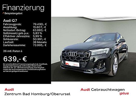 Audi Q7 55 TFSI e quattro S line*Navi*Matrix*Alu*AHK*