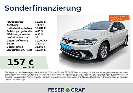 VW Polo Volkswagen Style 1.0 TSI 70 kW IQ.Light App-Con. Navi