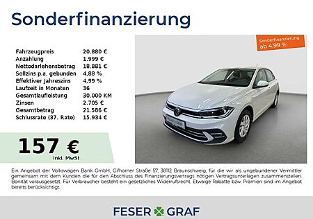 VW Polo Volkswagen Style 1.0 TSI 70 kW IQ.Light App-Con. Navi