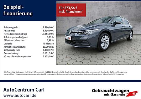 VW Golf Volkswagen VIII Life 1.5TSI L+S/Navi/GRA/PDC/Multifunktionsk