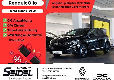 Renault Clio Techno TCe 90 City-& Winterpaket, Allwetter