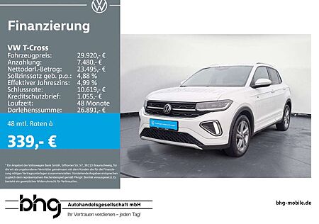 VW T-Cross Volkswagen 1.5 TSI DSG R-Line Navi ACC beats Kamera