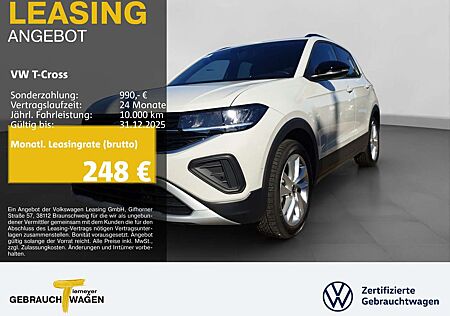 VW T-Cross Volkswagen 1.0 TSI GOAL LED NAVI KAMERA LM17 AHK