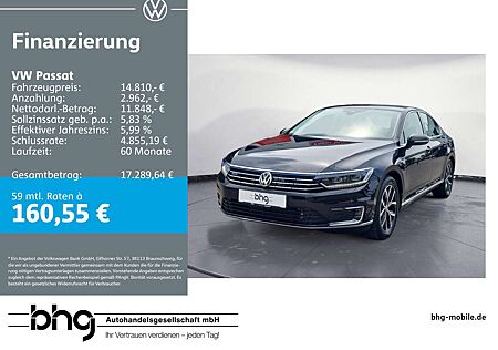 VW Passat Volkswagen 1.4 TSI Plug-In-Hybrid DSG GTE
