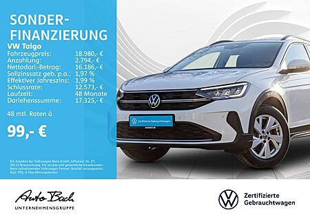 VW Taigo Volkswagen 1.0 TSI "Life" Navi LED Digital Cockpit EP