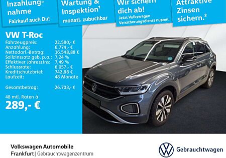 VW T-Roc Volkswagen 1.0 TSI Goal Navi LED DAB+ FrontAssist