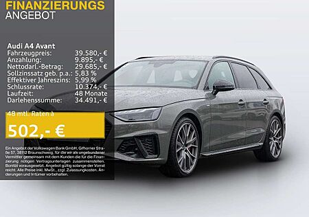 Audi A4 40 TFSI Q 2 x S LINE LM19 KAMERA NAVI+