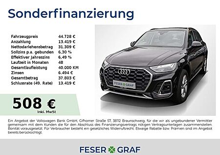 Audi Q5 50 TDI S Line Ext Pano,HUD,AHK,Kamera,Navi,LED