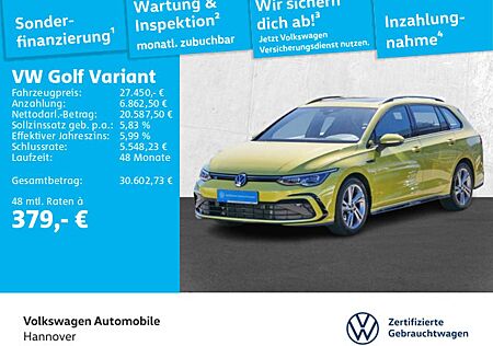 VW Golf Variant Volkswagen Golf VIII Variant 2.0 TSI DSG R-Line Navi Pano A