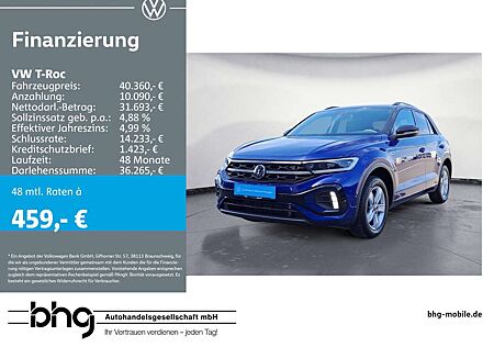 VW T-Roc Volkswagen 2.0 TSI DSG 4Motion R-Line AHK Navi DCC