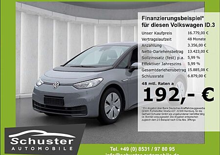 VW ID.3 Volkswagen Pure Performance*Navi LED VKZ-Erken PDCv+h