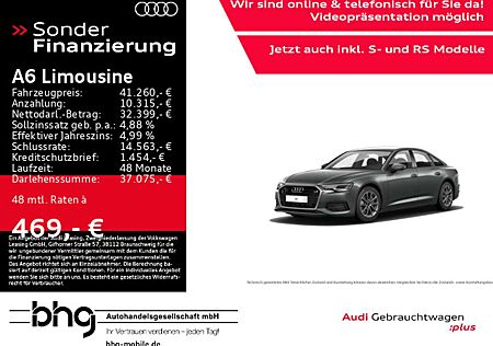 Audi A6 45 TDI quattro AHK Kamera Virtual