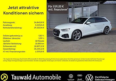 Audi A4 Avant 40 TFSI S-Tronic S-Line Competition MMI/VCP