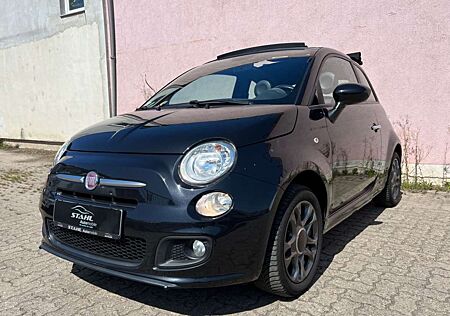 Fiat 500 S Cabrio*1.Hand*Klima*Scheckh.*Leder*PDC*TOP