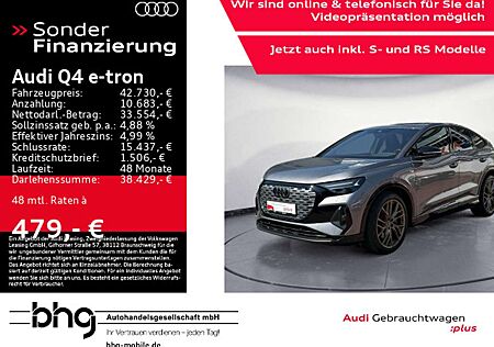 Audi Q4 e-tron Q4 Sportback 50 e-tron quattro Matrix/Head-up/Pa