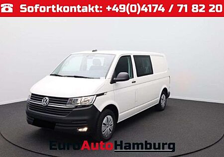 VW T6 Transporter Volkswagen Transporter 6.1 DoKa L2 2.0 TDi 110PS 5-Sitzer AHK Klima PDC D
