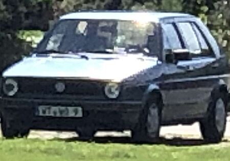 VW Golf Volkswagen Gl aus 85 mit dem 1.8l Einspritzer Motor und Chrom