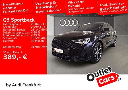 Audi Q3 45 TFSI e S tronic S line LED ACC D