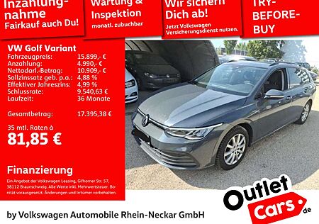 VW Golf Variant Volkswagen Golf VIII Variant 2.0 TDI Life LED Navi Winter-P