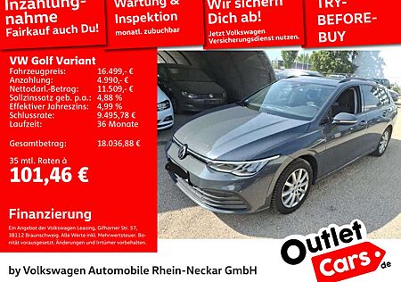 VW Golf Variant Volkswagen Golf VIII Variant 2.0 TDI Life LED Navi Winter-P