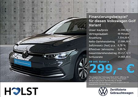 VW Golf Variant Volkswagen VIII 2.0TDI DSG Move AHK Kamera Nav