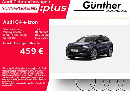 Audi Q4 e-tron 55 QUATTRO S LINE+WINTERRÄDER+AHK+PANO