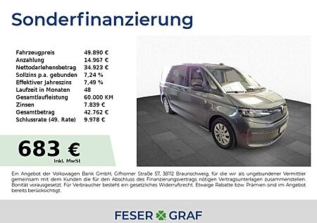 VW T4 Kombi Volkswagen T7 Kombi Multivan 2,0 l 110 kW TDI SCR 7-Gang-DSG