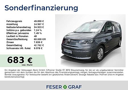 VW T5 Kombi Volkswagen T7 Kombi Multivan 2,0 l 110 kW TDI SCR 7-Gang-DSG