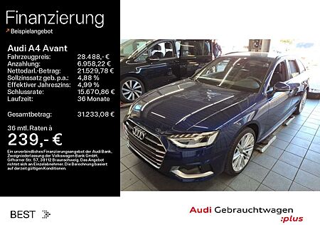 Audi A4 advanced 40 TDI qu. S line*Tour*Kamera