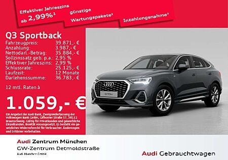 Audi Q3 45 TFSI e S tronic S line Virtual+/