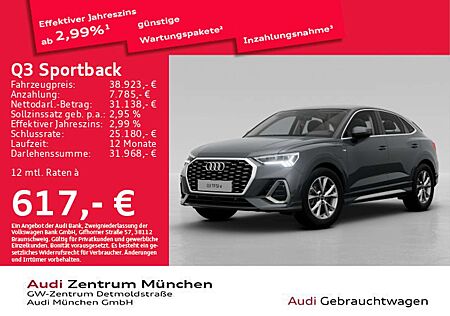 Audi Q3 45 TFSI e S tronic S line Virtual+/