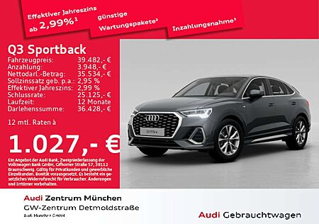 Audi Q3 45 TFSI e S tronic S line Virtual+/