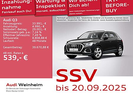 Audi Q3 40 TDI quattro S-tronic Navi LED uvm