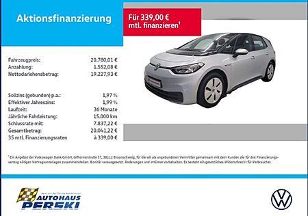 VW ID.3 Volkswagen Pro Life 107 kW KLIMA, NAVI, ACC, LED