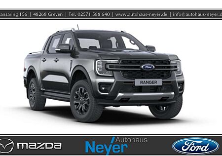 Ford Ranger Wildtrak e-4WD Doppelkabine *AHK B&O el. Rollo 360