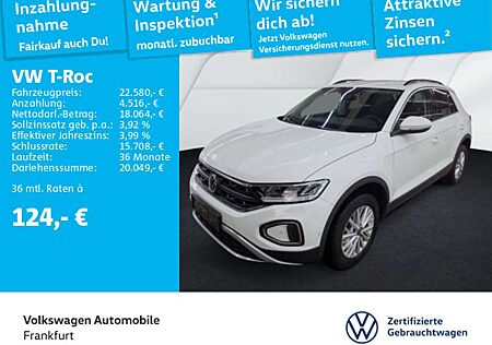 VW T-Roc Volkswagen 1.0 TSI Life Navi LEDPlus DAB+ FrontAssist