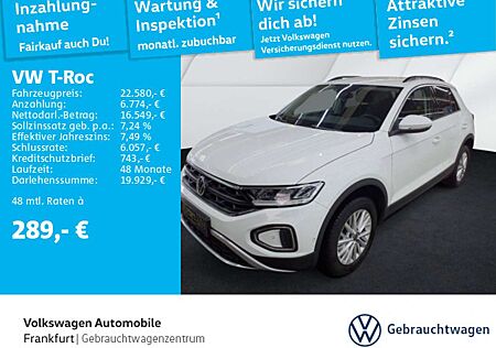 VW T-Roc Volkswagen 1.0 TSI Life Navi LEDPlus DAB+ FrontAssist