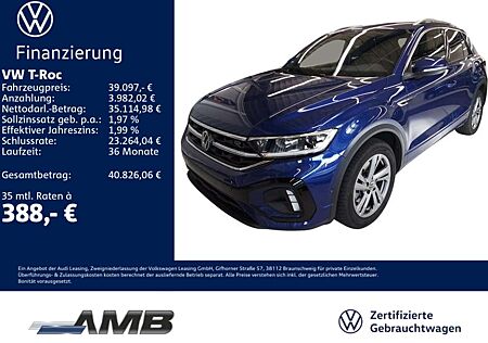 VW T-Roc Volkswagen R-Line 2.0 TSI 4M AHK/Matrix/Standh/02.30G