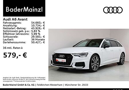 Audi A6 55 TFSI quattro S line AHK Pano B&O Kam