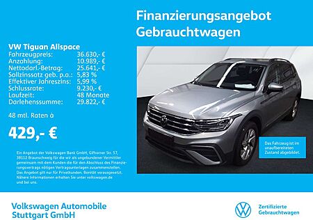 VW Tiguan Allspace Volkswagen 2.0 TDI DSG 7-Sitze Navi AHK