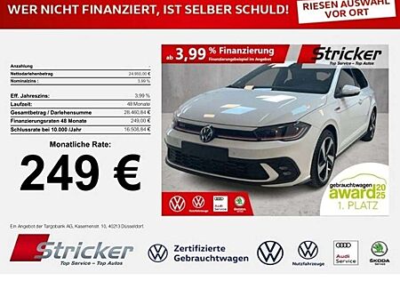 VW Polo Volkswagen GTI 2.0TSI DSG 249,-ohne Anzahlung ACC App-Connec