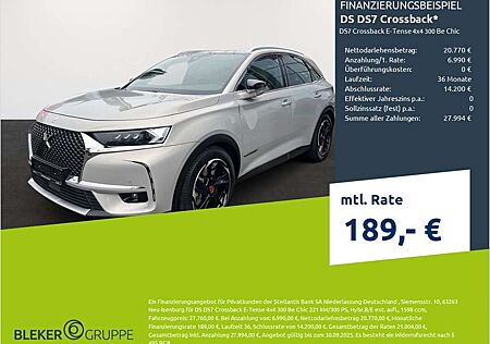 DS Automobiles DS7 Crossback DS 7 Crossback E-Tense 4x4 300 Be Chic