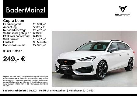 Cupra Leon ST 2.0 TDI DSG Navi AHK Kamera SHZ Virtual